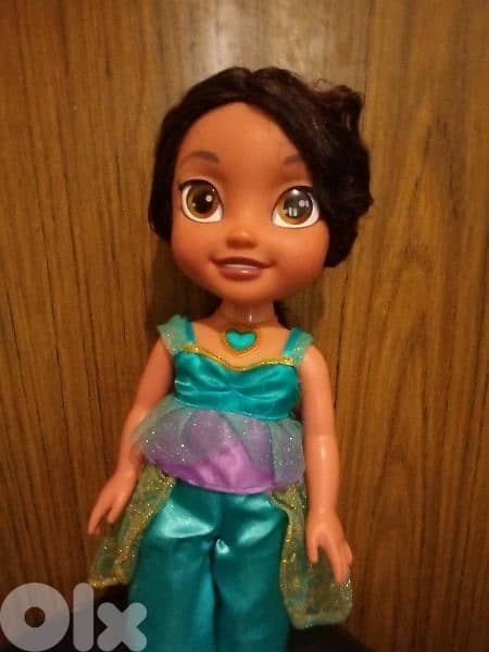 Princess JASMINE ANIMATOR ALADDIN Disney As new Toy +her Own Wear=22$ 4