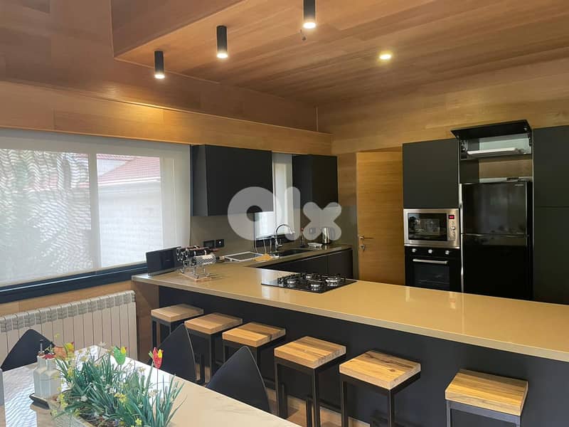 Chalet for sale in Ouyoun El Siman/ Garden/ Furnished/ Decorated 0