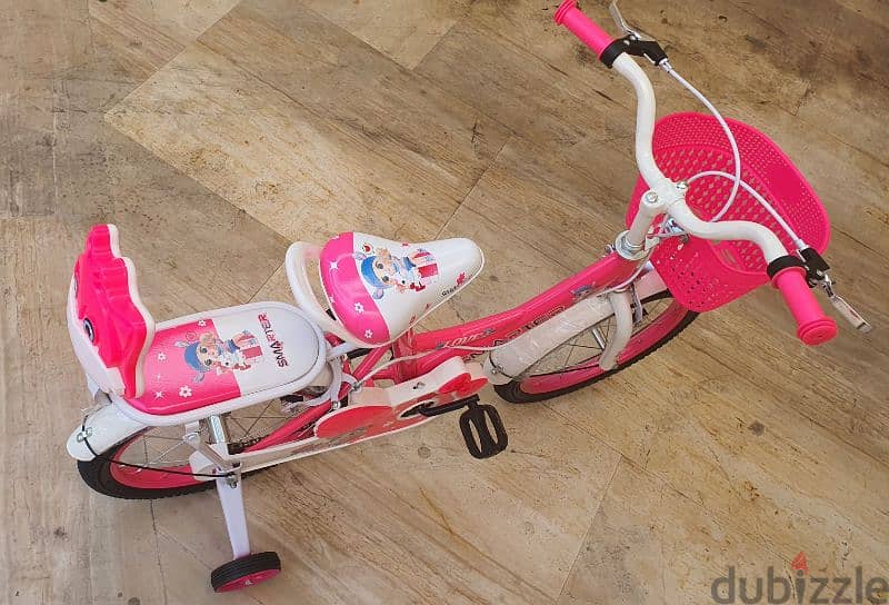 Girls bike size 16" for 5 years old till 8 years 2
