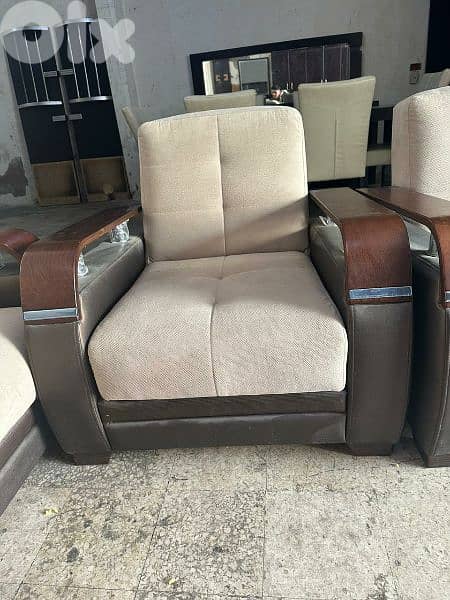 طقم كنبايات شغل istikbal بفتح صندوق وتخت 4