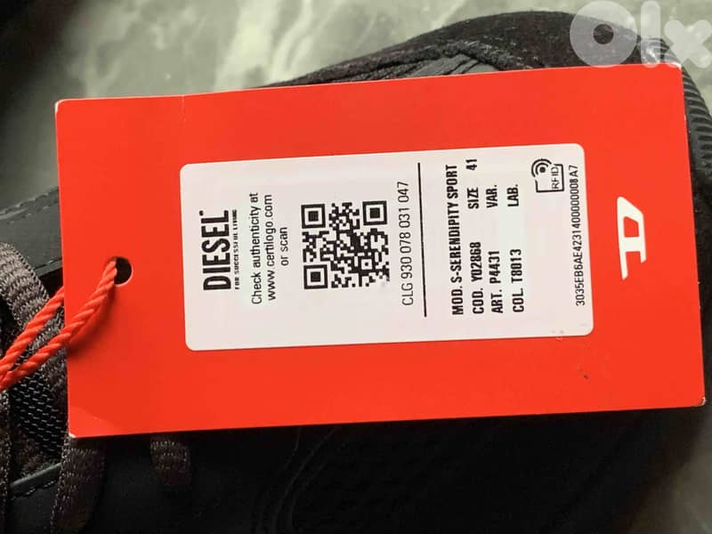 DIESEL BLACKS-SERENDIPITY SNEAKERS 185 7