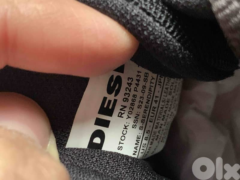 DIESEL BLACKS-SERENDIPITY SNEAKERS 185 1