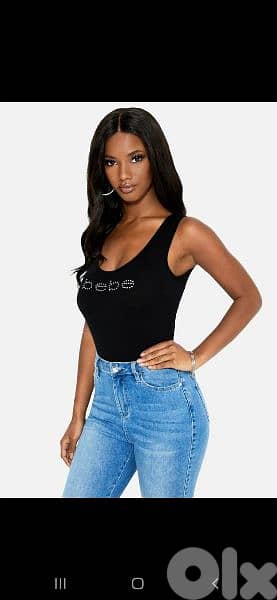 original Bebe top S to xxL 2