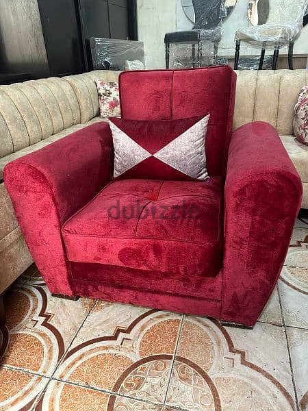 طقم كنبايات شغل istikbal تركي بفتح صندوق وتخت 5