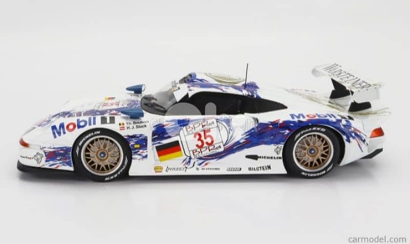 Porsche GT1 1996 diecast car model 1;18. 1
