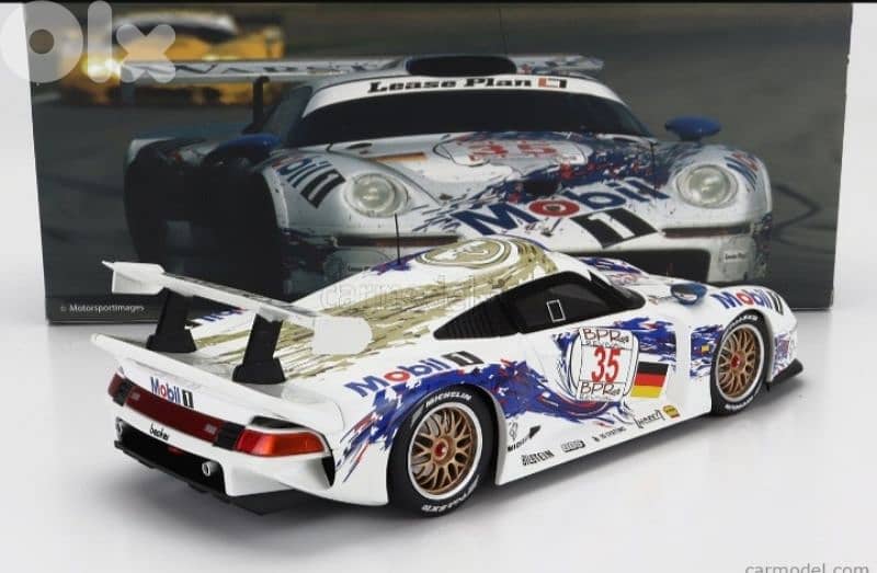 Porsche GT1 1996 diecast car model 1;18. 4