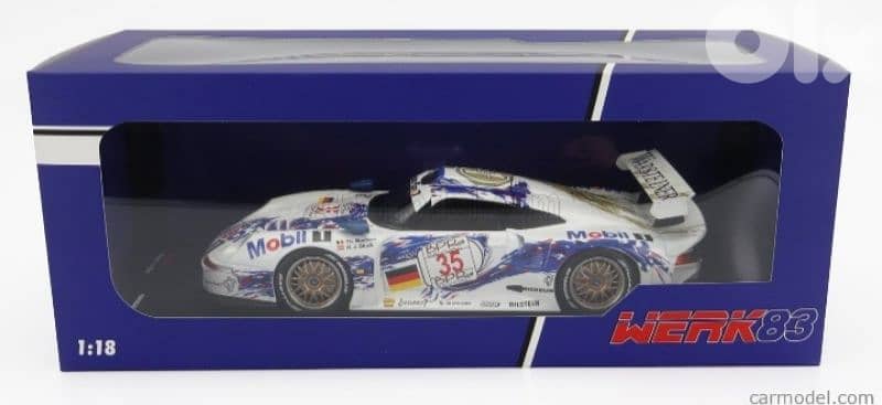 Porsche GT1 1996 diecast car model 1;18. 5