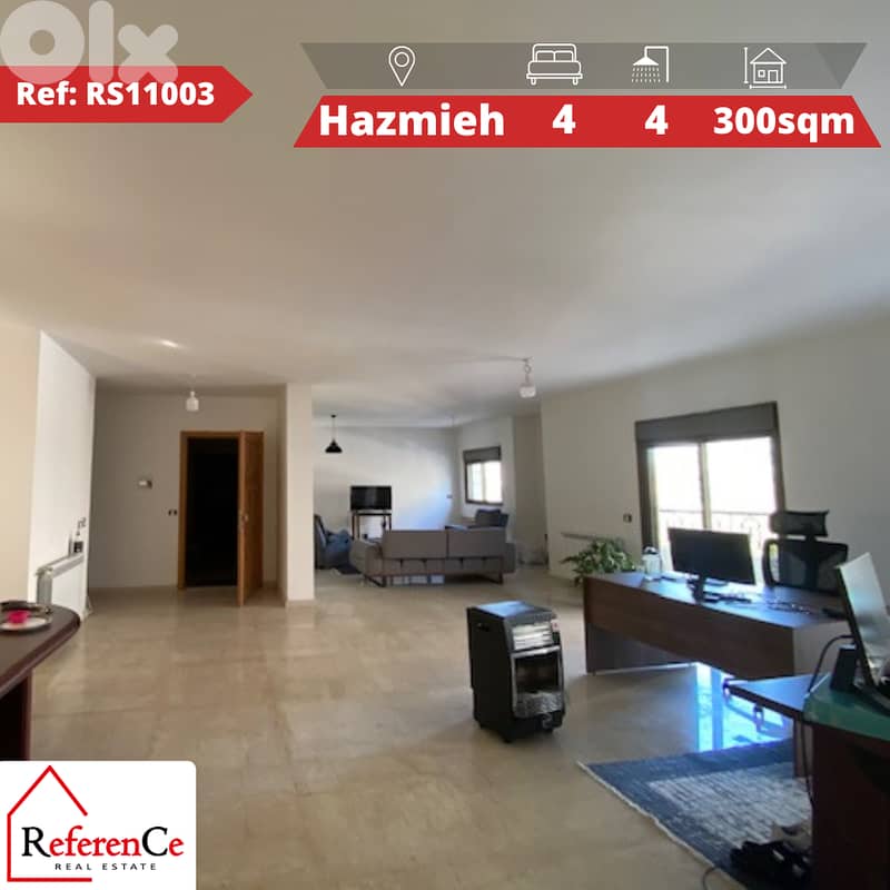 Amazing apartment with terrace in Hazmiyeh شقة مع تراس في الحازمية 0
