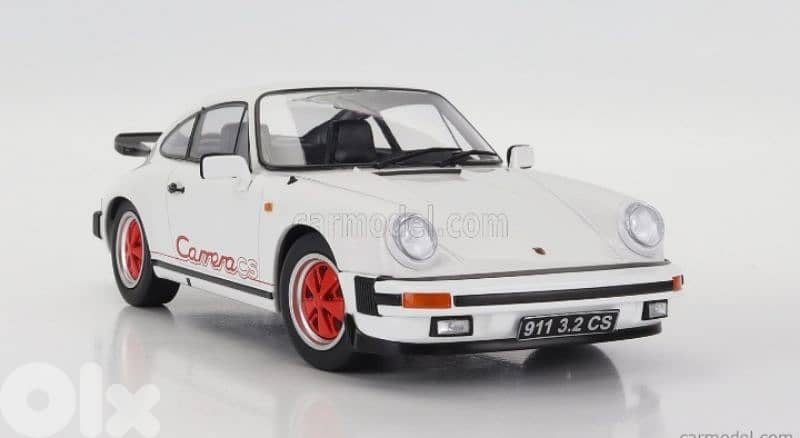 Porsche Carrera Clubsport 1989 diecast car model 1;18. 3