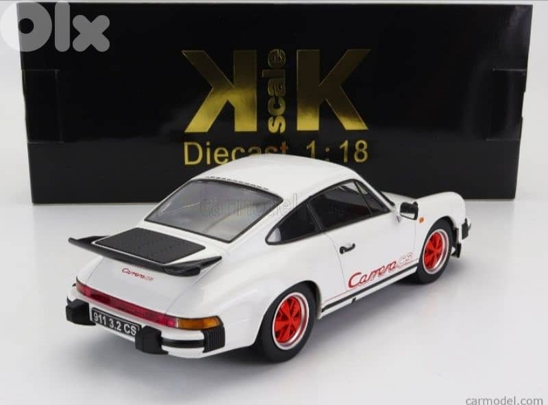 Porsche Carrera Clubsport 1989 diecast car model 1;18. 4
