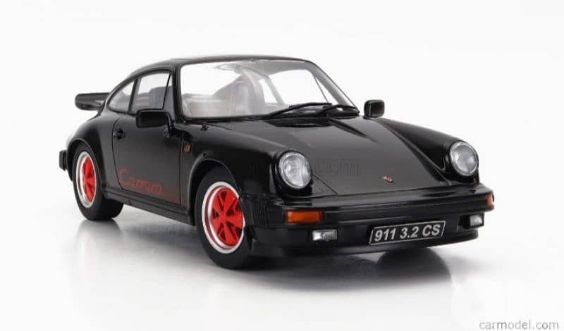 Porsche Carrera 3.2 Clubsport 1989 diecast car model 1;18. 3