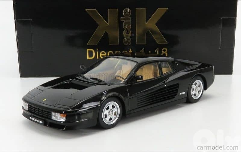 Ferrari Testarossa 1986 diecast car model 1;18. 0