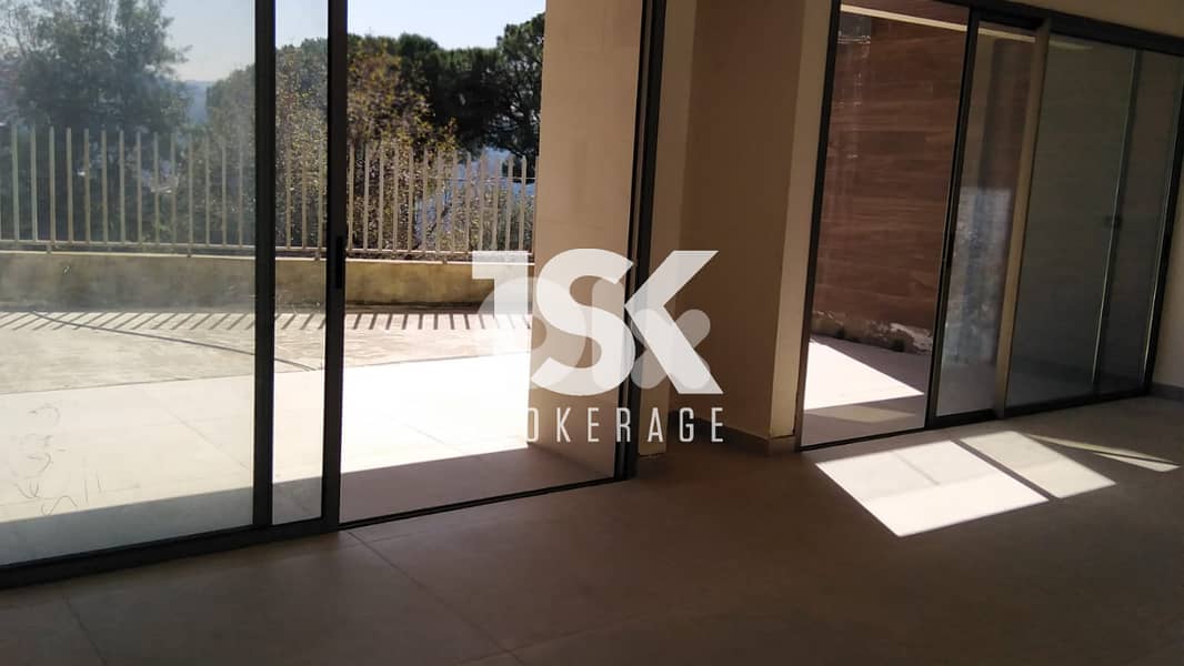 L14738-Apartment With Garden for Sale In Ouyoun Broumana 0