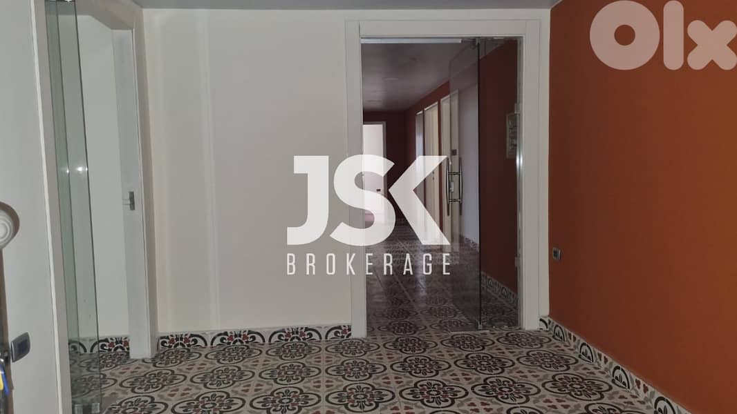 L14748-250 SQM Furnished Office for Rent in Verdun, Ras Beirut 0