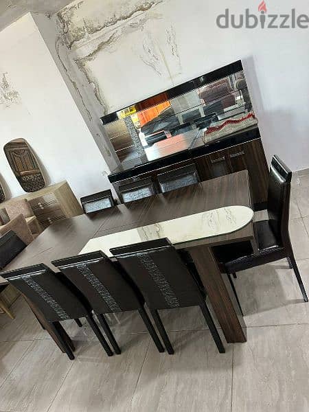 أوضة سفرة شغل istikbal تركية بتتكبر وبتتصغر 3