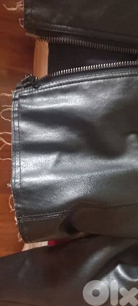 jacket leather black 1