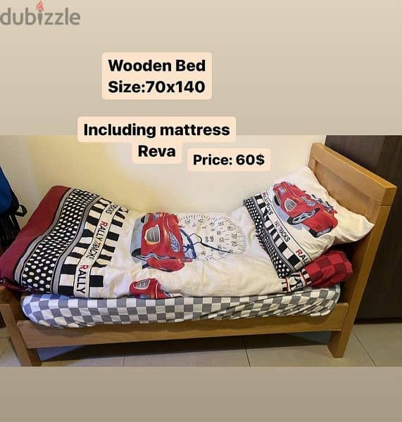 wooden bed 0
