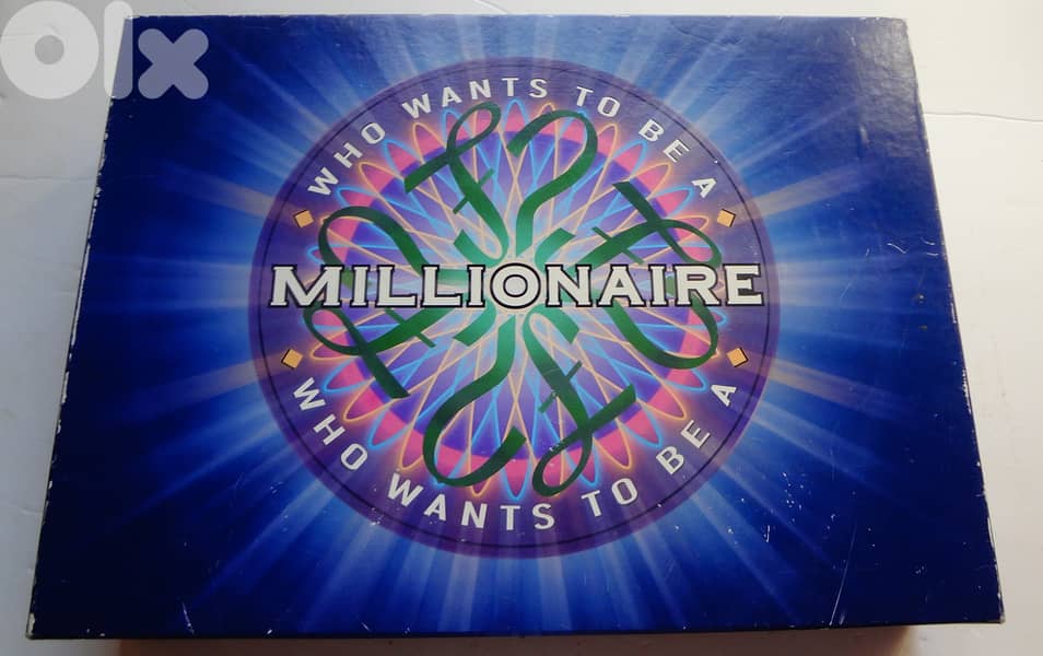 Who wants to be a millionnaire board game by upstarts 0