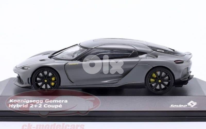 Koenigsegg Gemera 2+2 (2021) diecast car model 1;43. 2