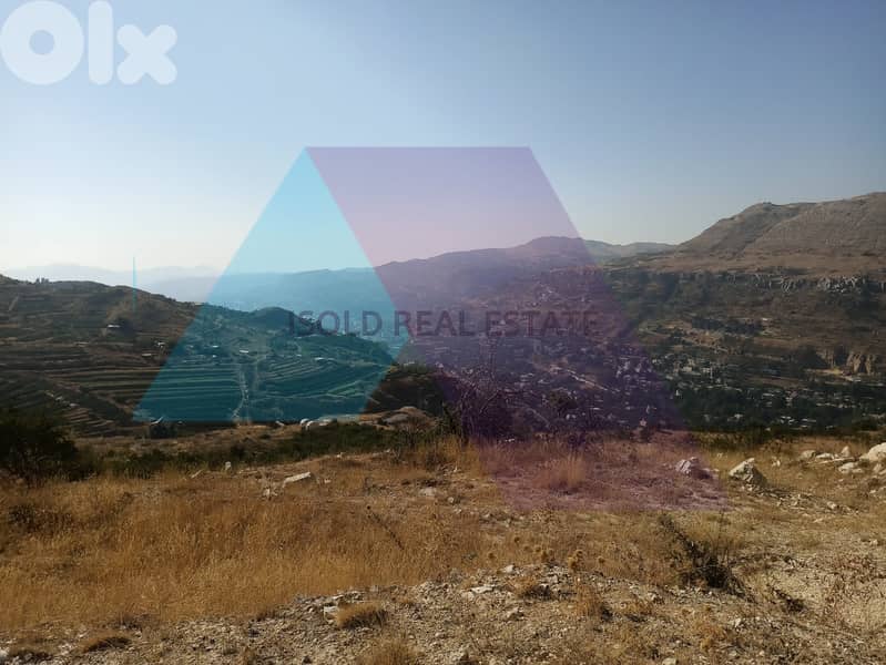 827m2 land for sale in Tilal El Asal/ Kfarzebianتلال العسل / كفرزبيان 0