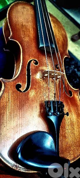 Vintage Violin Stradivarius Master Copy Made In Italy 1716 كمان ايطالي 0