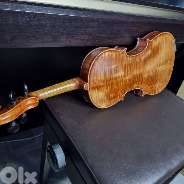 Vintage Violin Stradivarius Master Copy Made In Italy 1716 كمان ايطالي 2