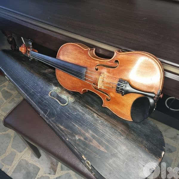 Vintage Violin Stradivarius Master Copy Made In Italy 1716 كمان ايطالي 3
