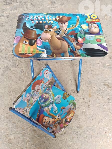 table and chair toy story 0