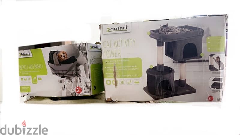 cat scratcher with cat basket 0