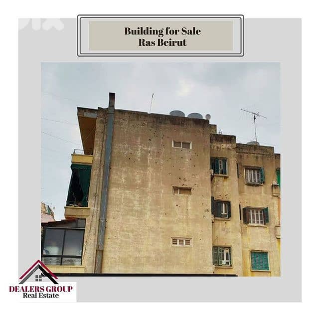 Prime Location Building for Sale in Ras Beirut 1