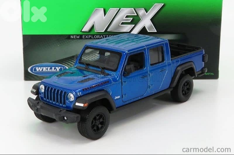 Wrangler Gladiator diecast car model 1:24 0