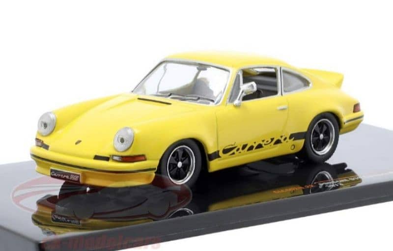 Porsche Carrera 2.7 RS 1973 diecast car model 1;43. 1