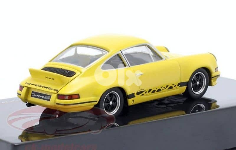 Porsche Carrera 2.7 RS 1973 diecast car model 1;43. 3