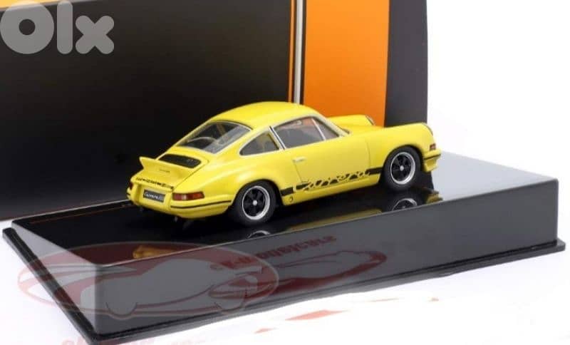 Porsche Carrera 2.7 RS 1973 diecast car model 1;43. 4