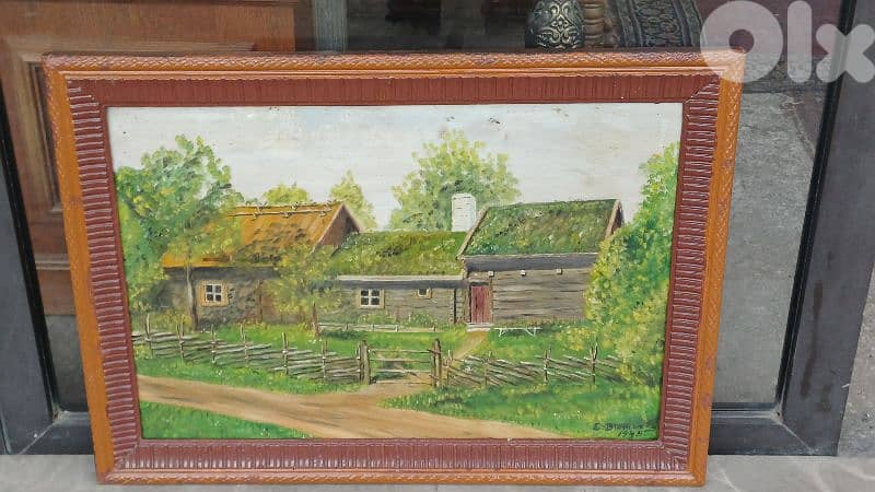 لوحة رسم زيتي 0