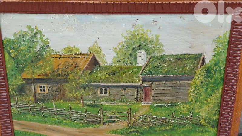 لوحة رسم زيتي 1