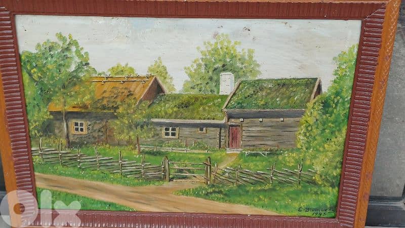 لوحة رسم زيتي 2