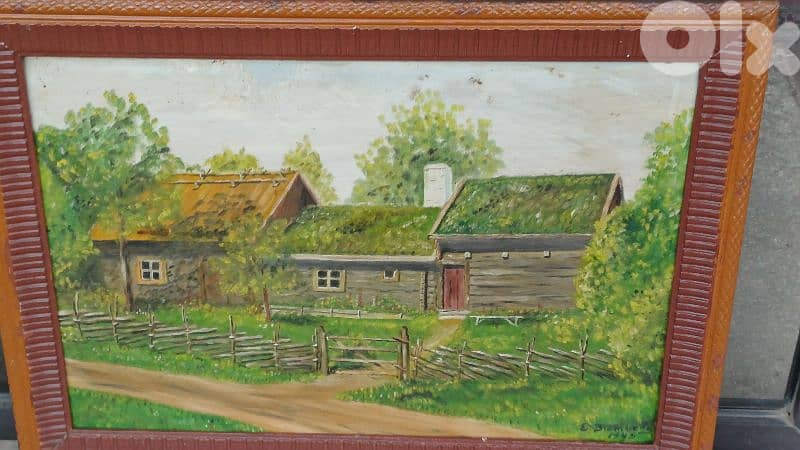 لوحة رسم زيتي 3