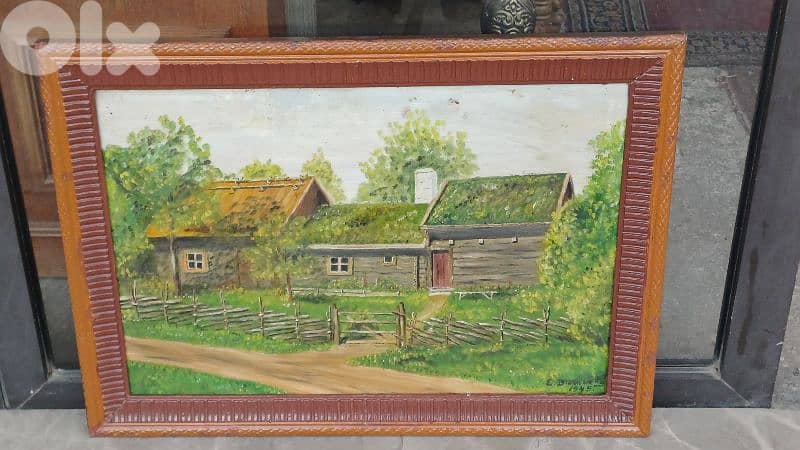 لوحة رسم زيتي 4