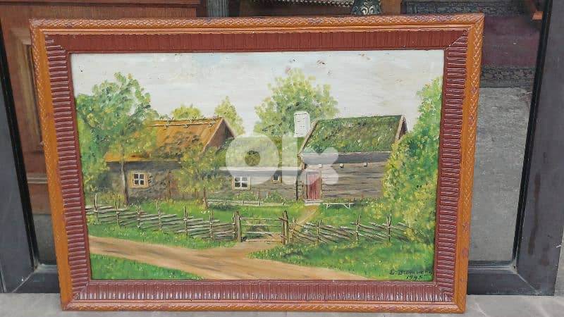 لوحة رسم زيتي 8