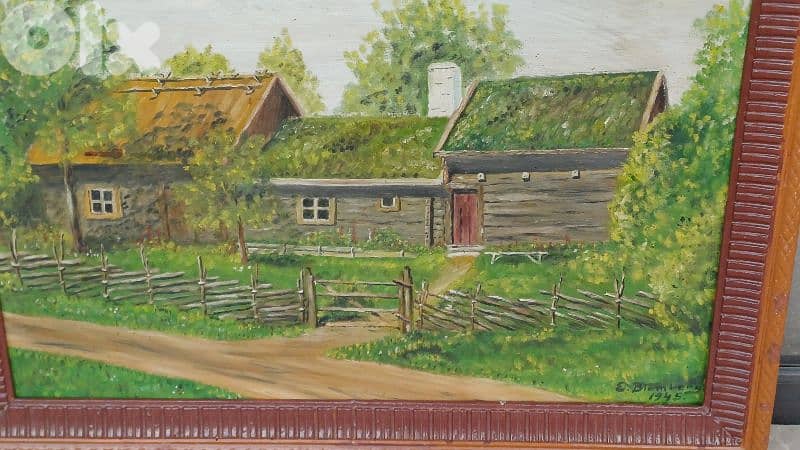 لوحة رسم زيتي 11