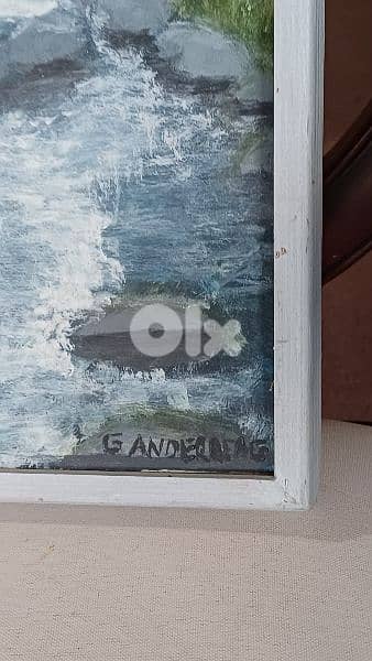 لوحة رسم اكريليك 1