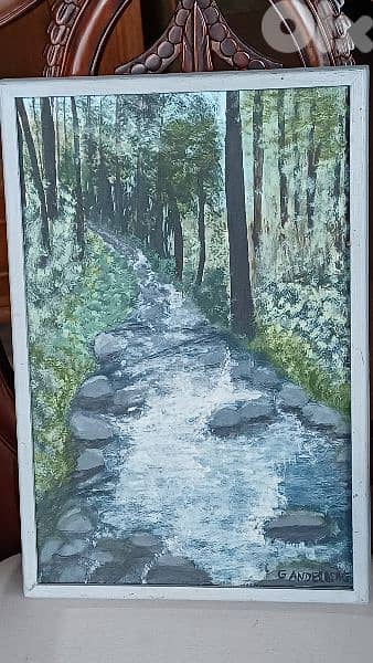 لوحة رسم اكريليك 3