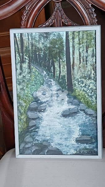 لوحة رسم اكريليك 5