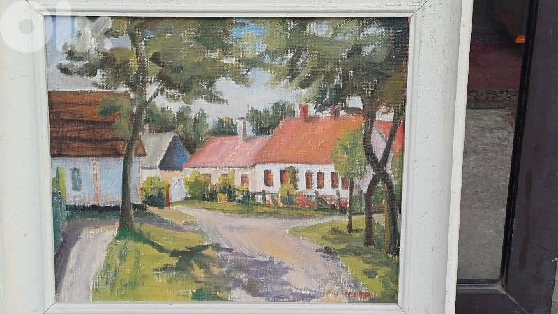 لوحة رسم زيتي 5