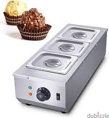 Bain-marie-chocolate-3-containers 0