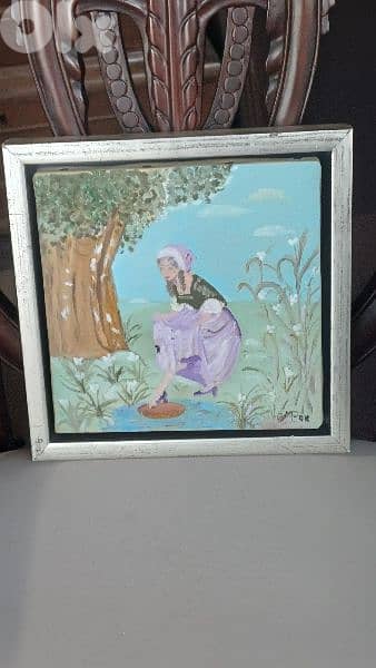 لوحة رسم اكريليك 1