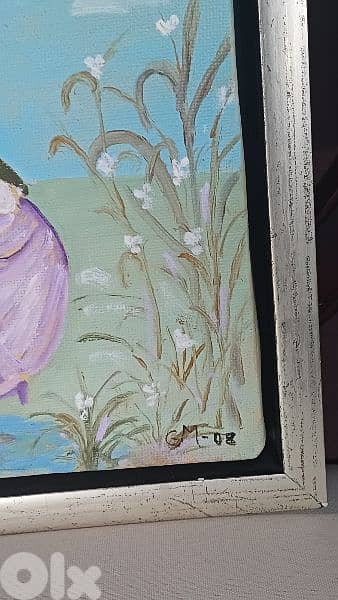 لوحة رسم اكريليك 3
