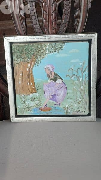 لوحة رسم اكريليك 7