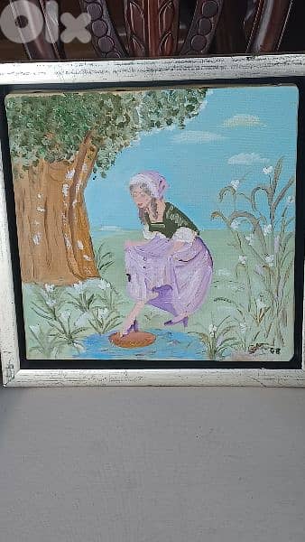 لوحة رسم اكريليك 8